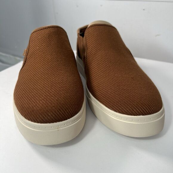 TOMS shoes sneaker Mens 11 Baja 2.0 Slip on Walnut twill brown Cream main image 11